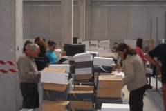 2009 – settembre Sisma Abruzzo Aquila (consegna materiali)